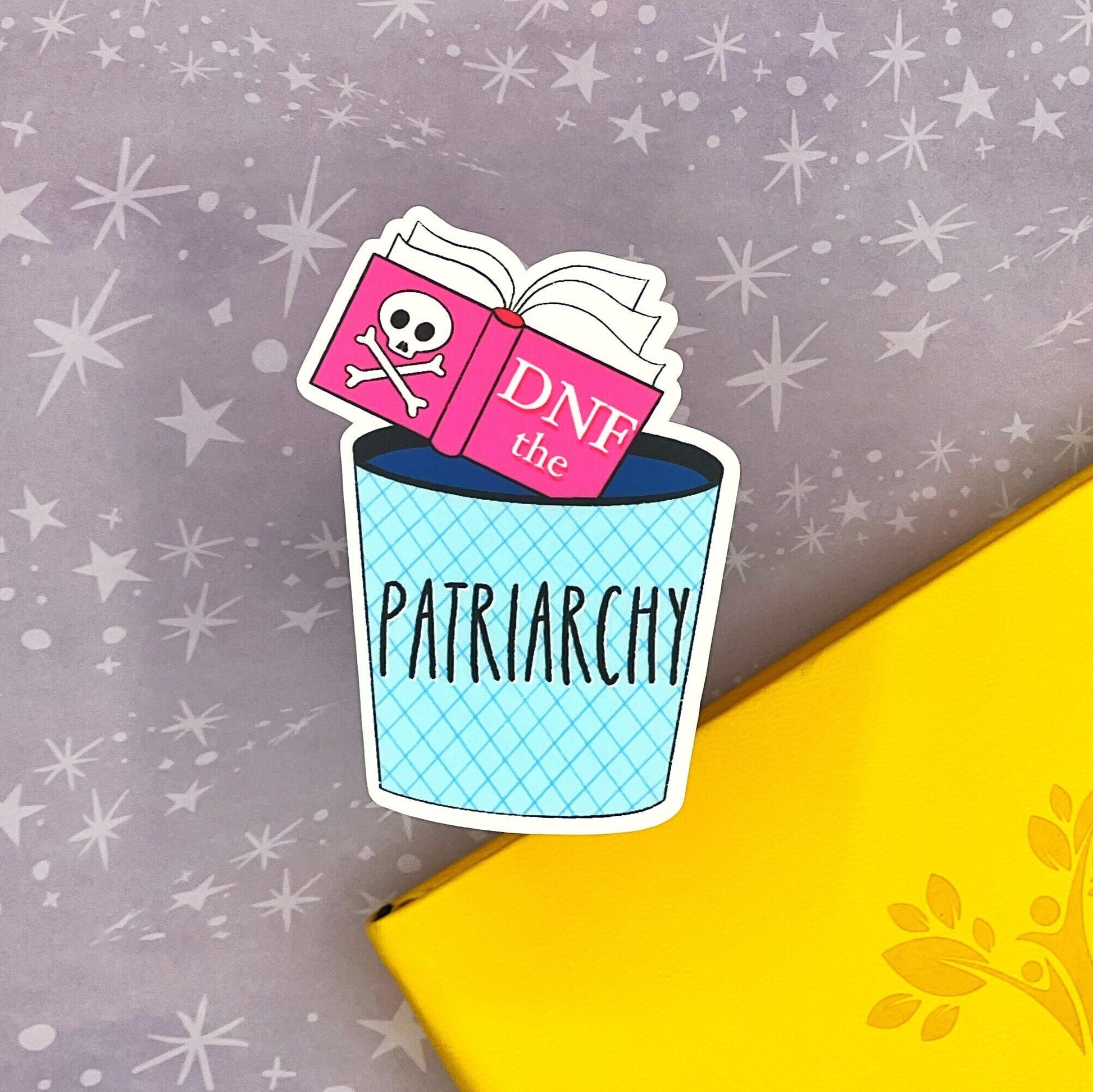 DNF the Patriarchy Matte Sticker