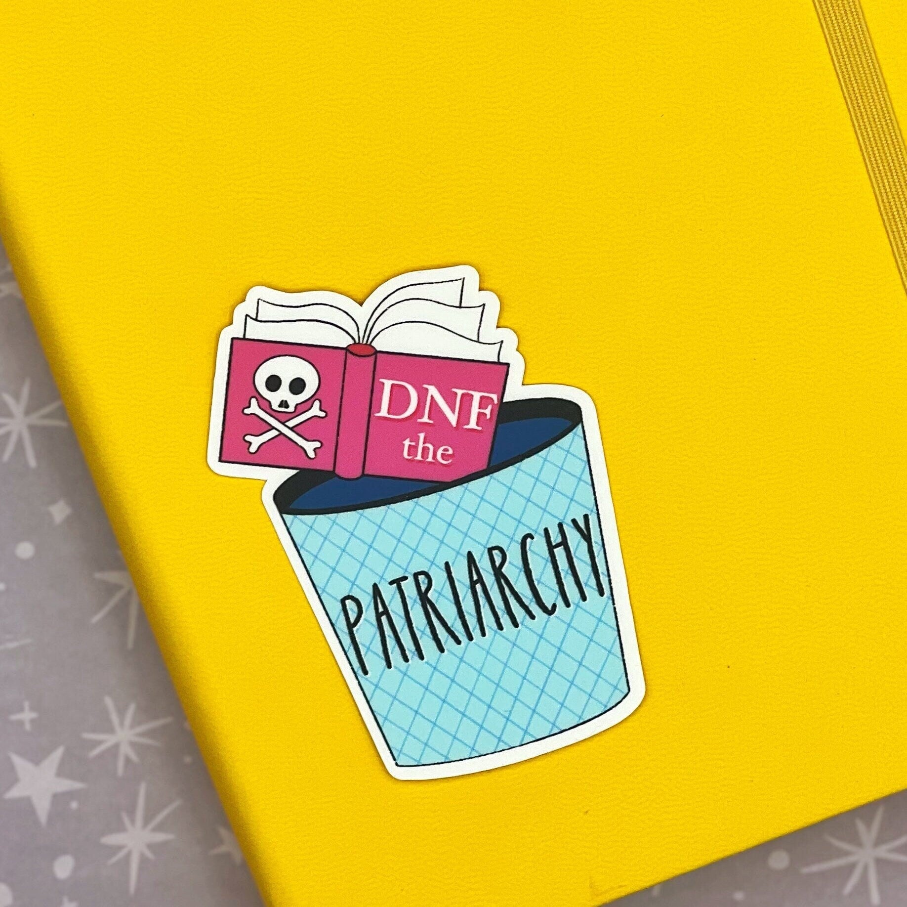 DNF the Patriarchy Matte Sticker