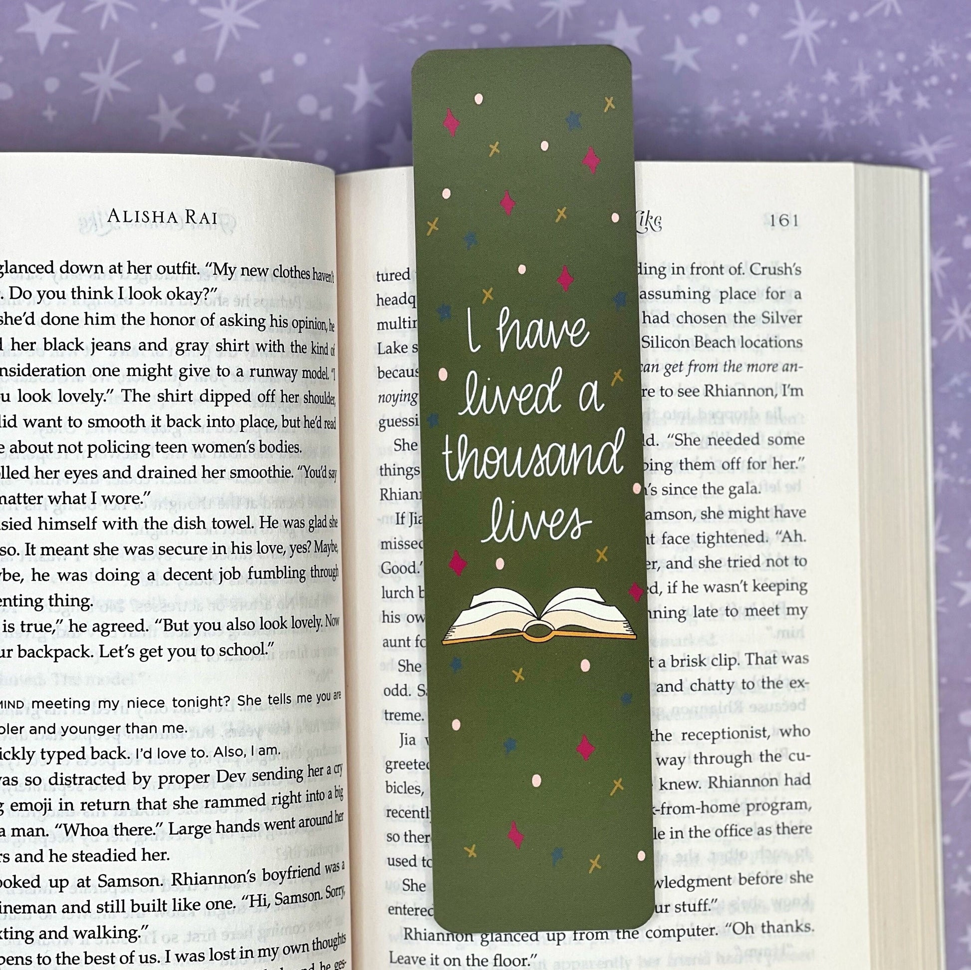 I Have Lived A Thousand Lives Matte Bookmark