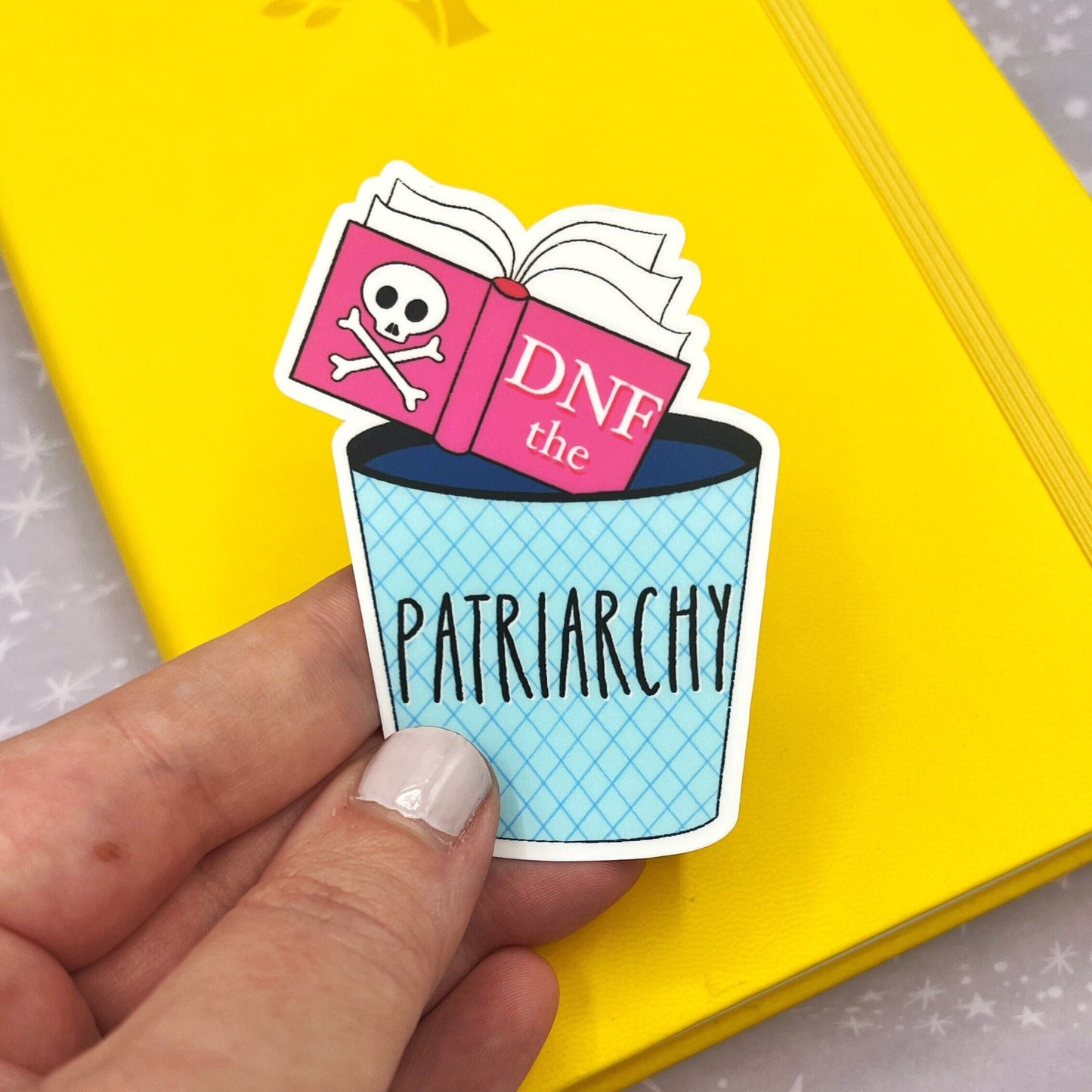 DNF the Patriarchy Matte Sticker