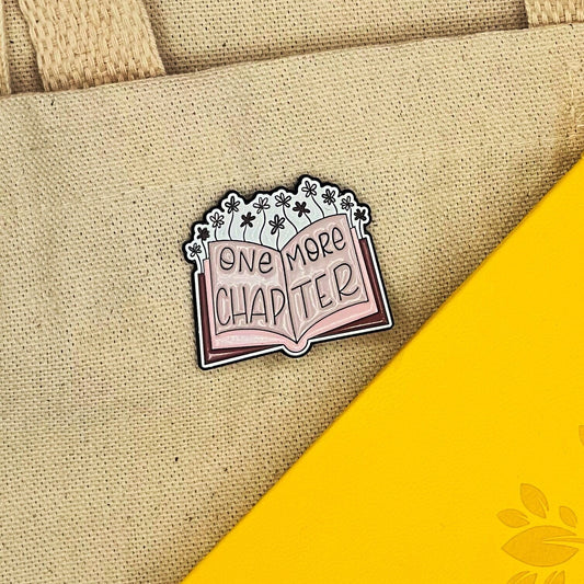 One More Chapter Soft Enamel Pin