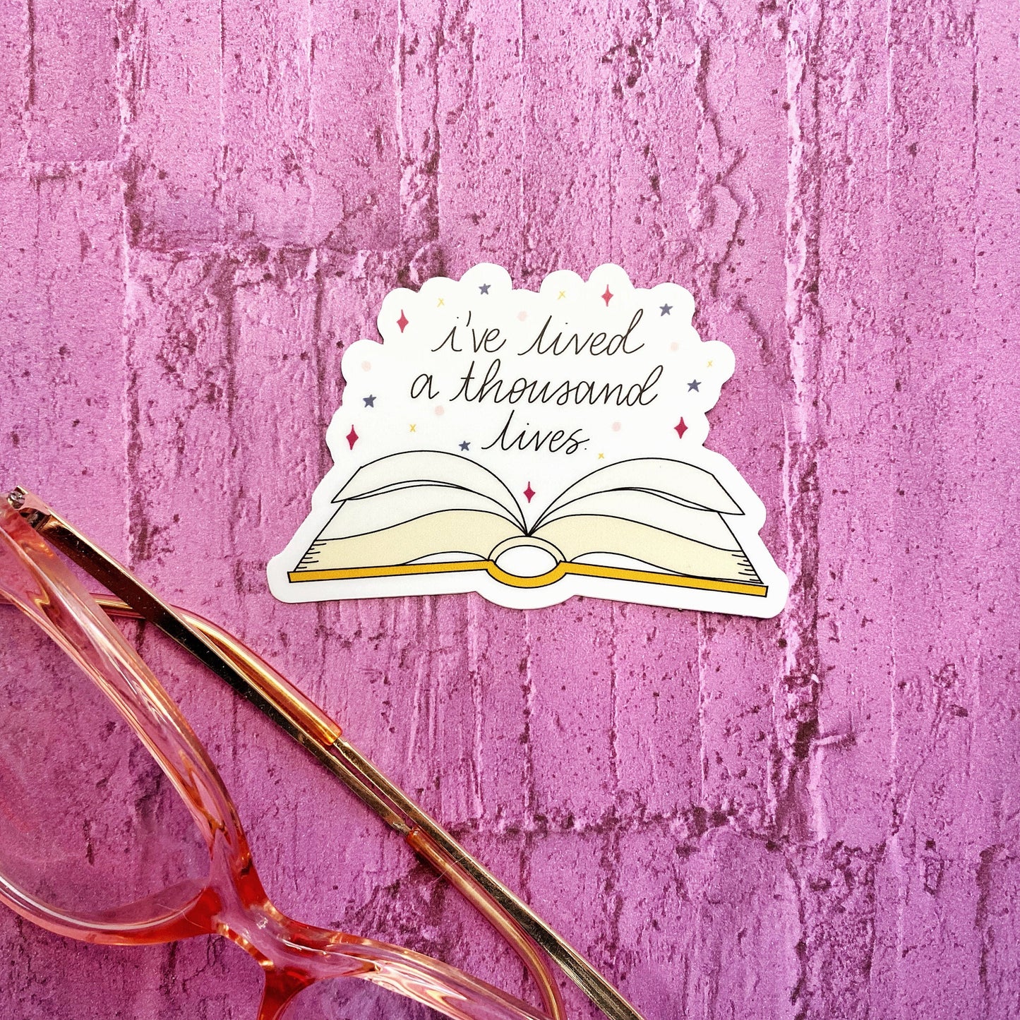 Romance Reader Sticker Pack