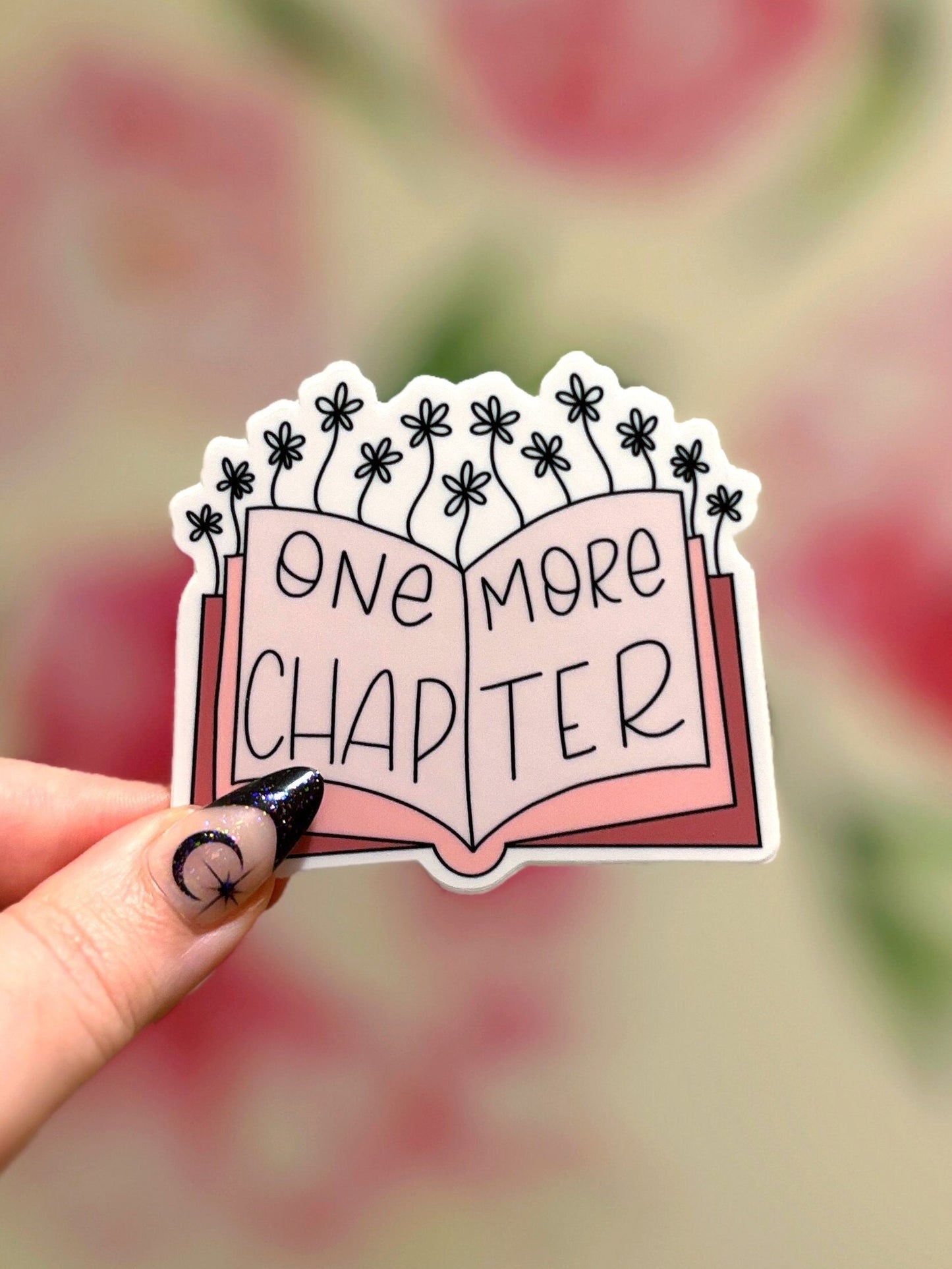 One More Chapter Matte Sticker