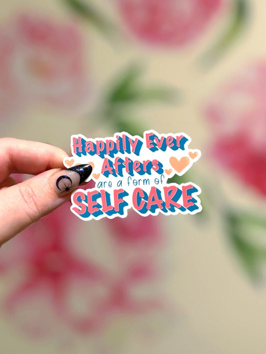 HEAs Self Care Matte Sticker