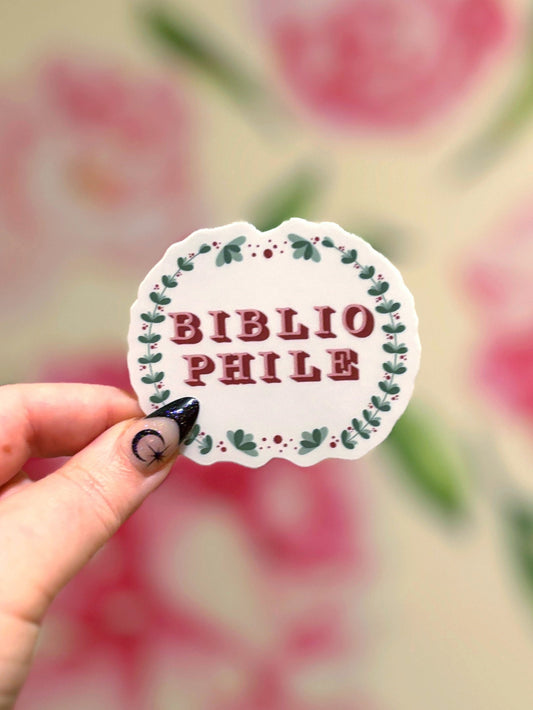 Bibliophile Sticker