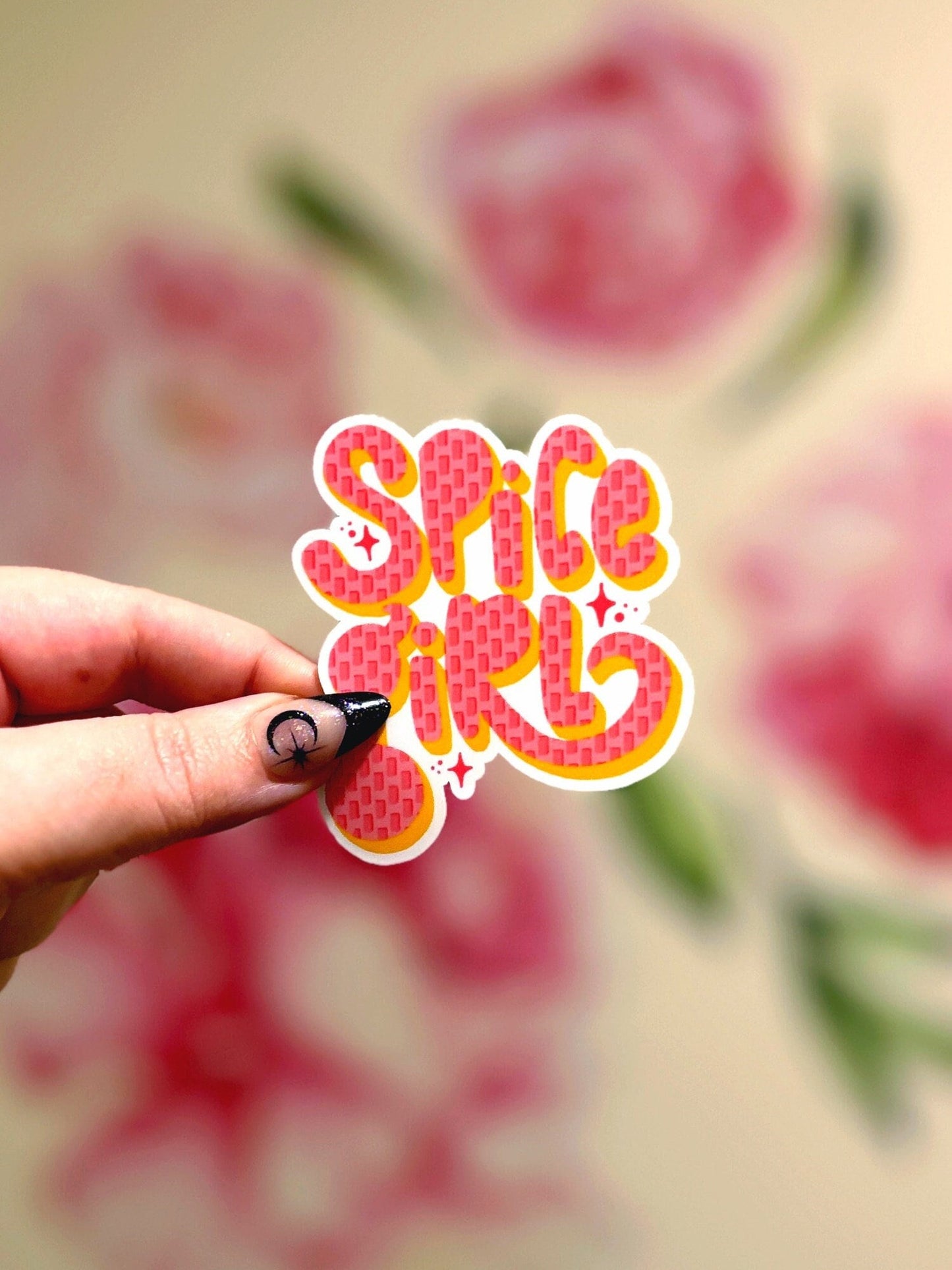 Spice Girl Romance Lover Matte Vinyl Sticker