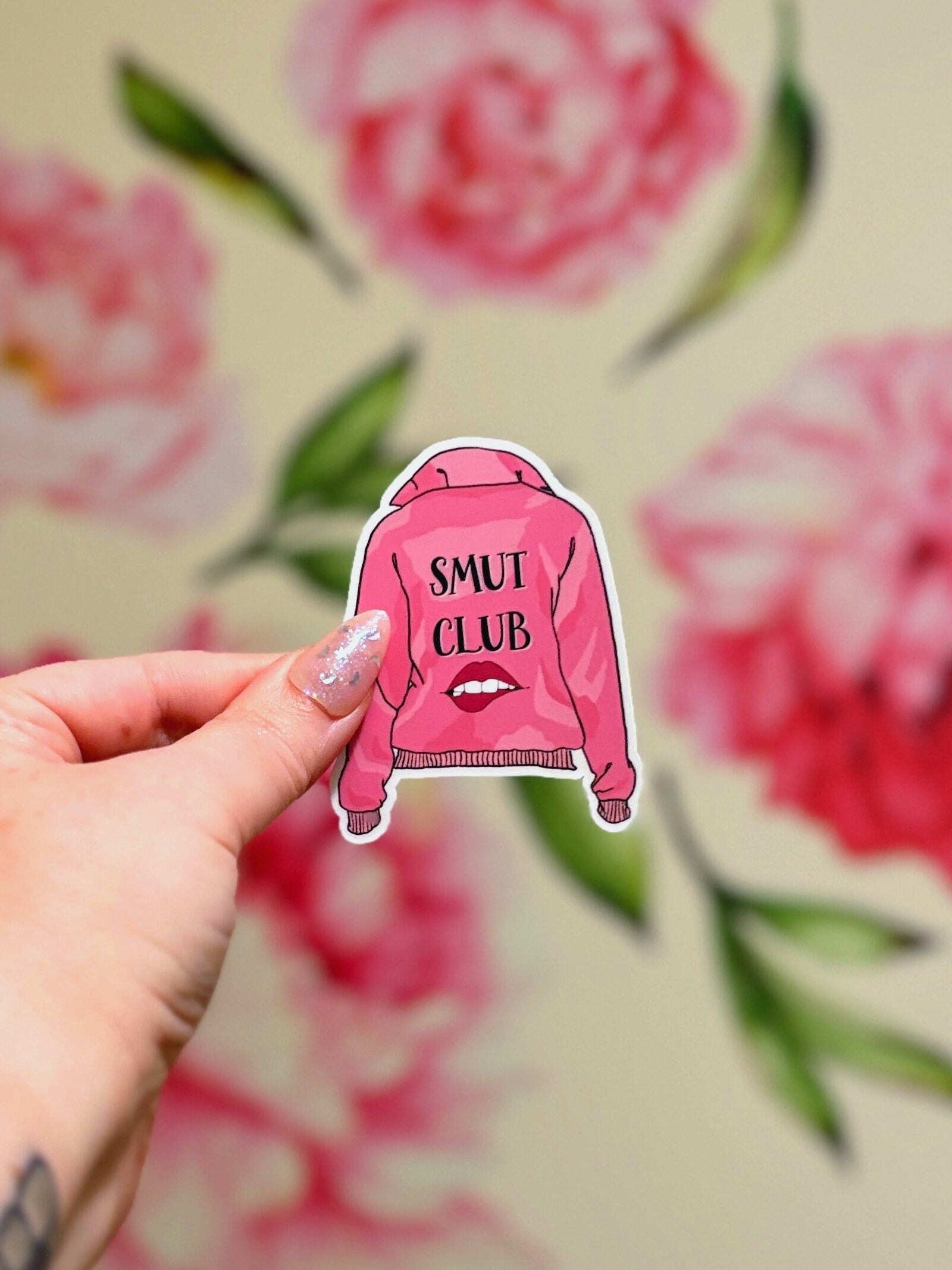 Smut Club Members Only Jacket Matte Vinyl Sticker