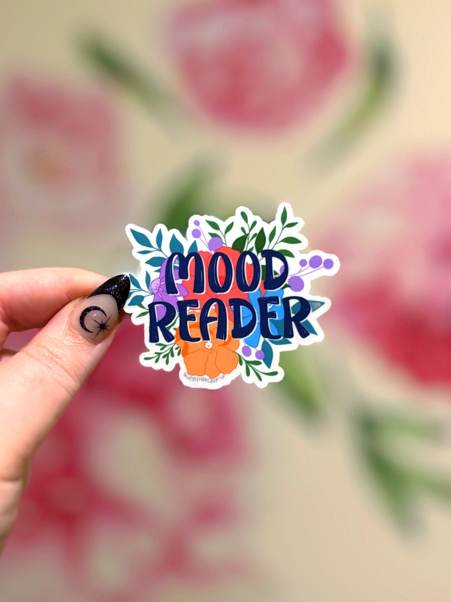 Mood Reader Matte Sticker