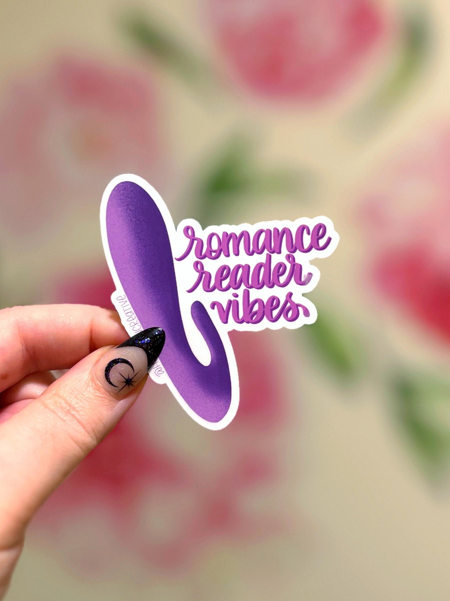 Romance Reader Vibes Matte Sticker