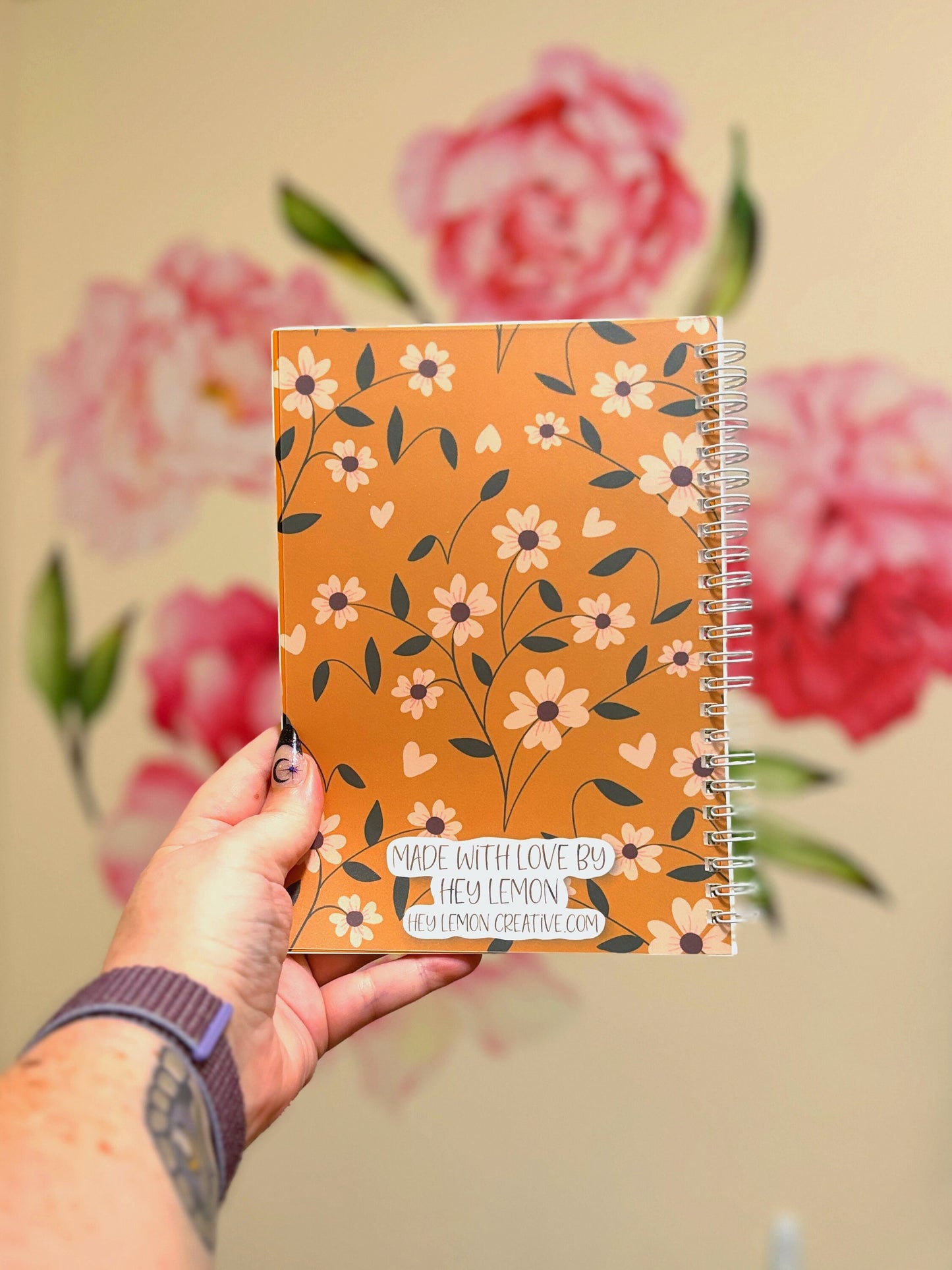 Maybe Stickers Are Addicted To Me Fall Floral Reusable Sticker Book