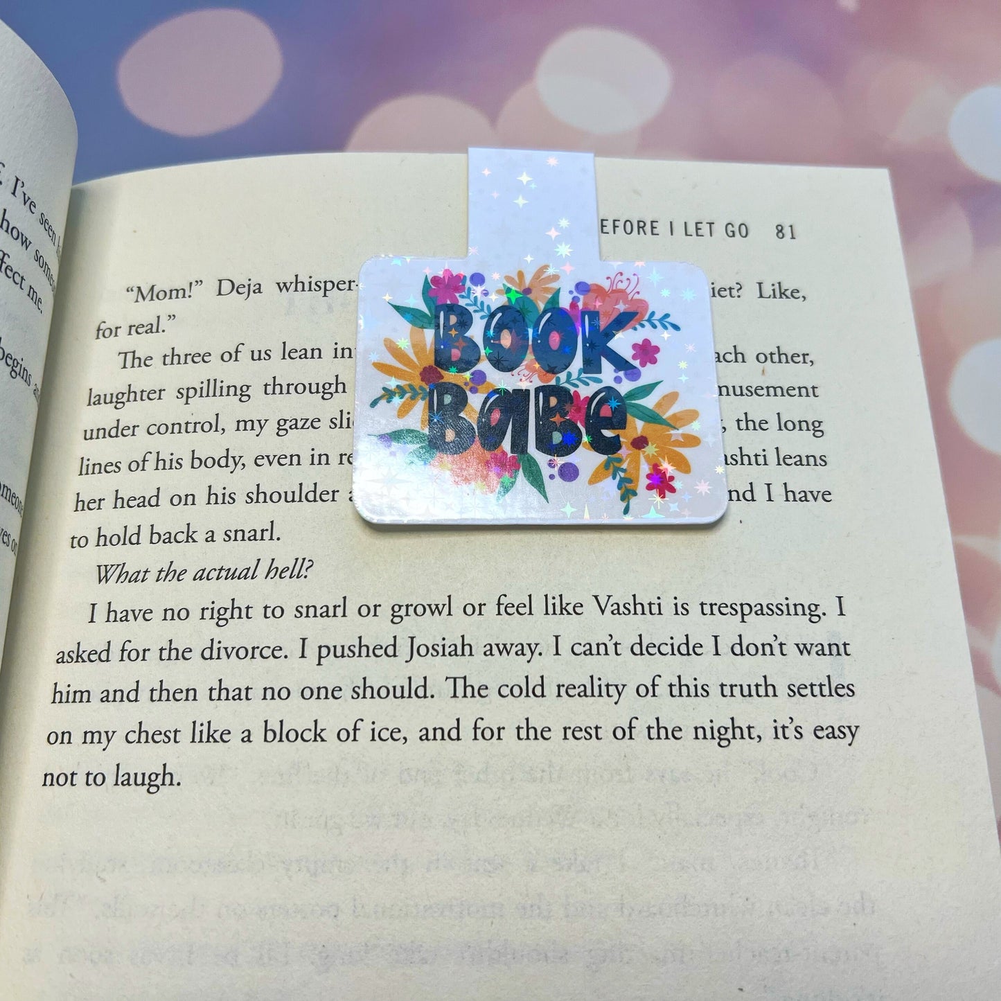 Book Babe Magnetic Bookmark