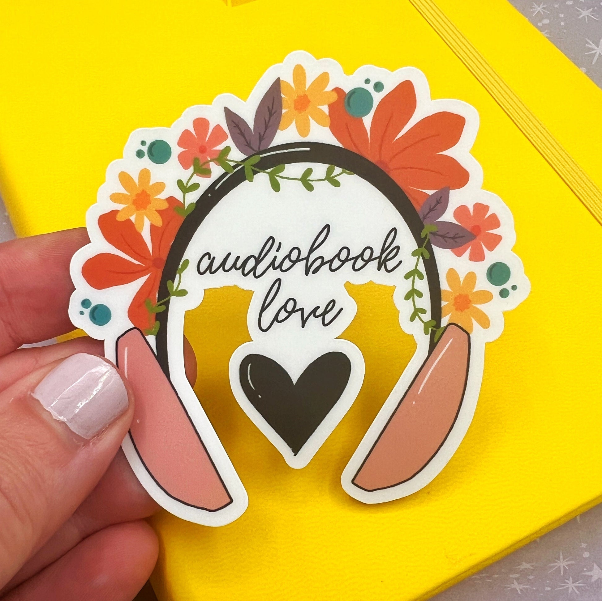 Audiobook Love Matte Sticker