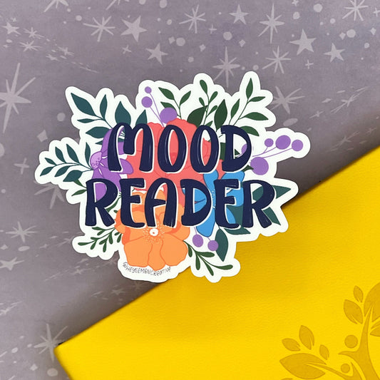 Mood Reader Matte Sticker