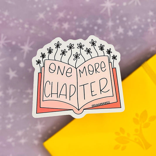 One More Chapter Matte Sticker