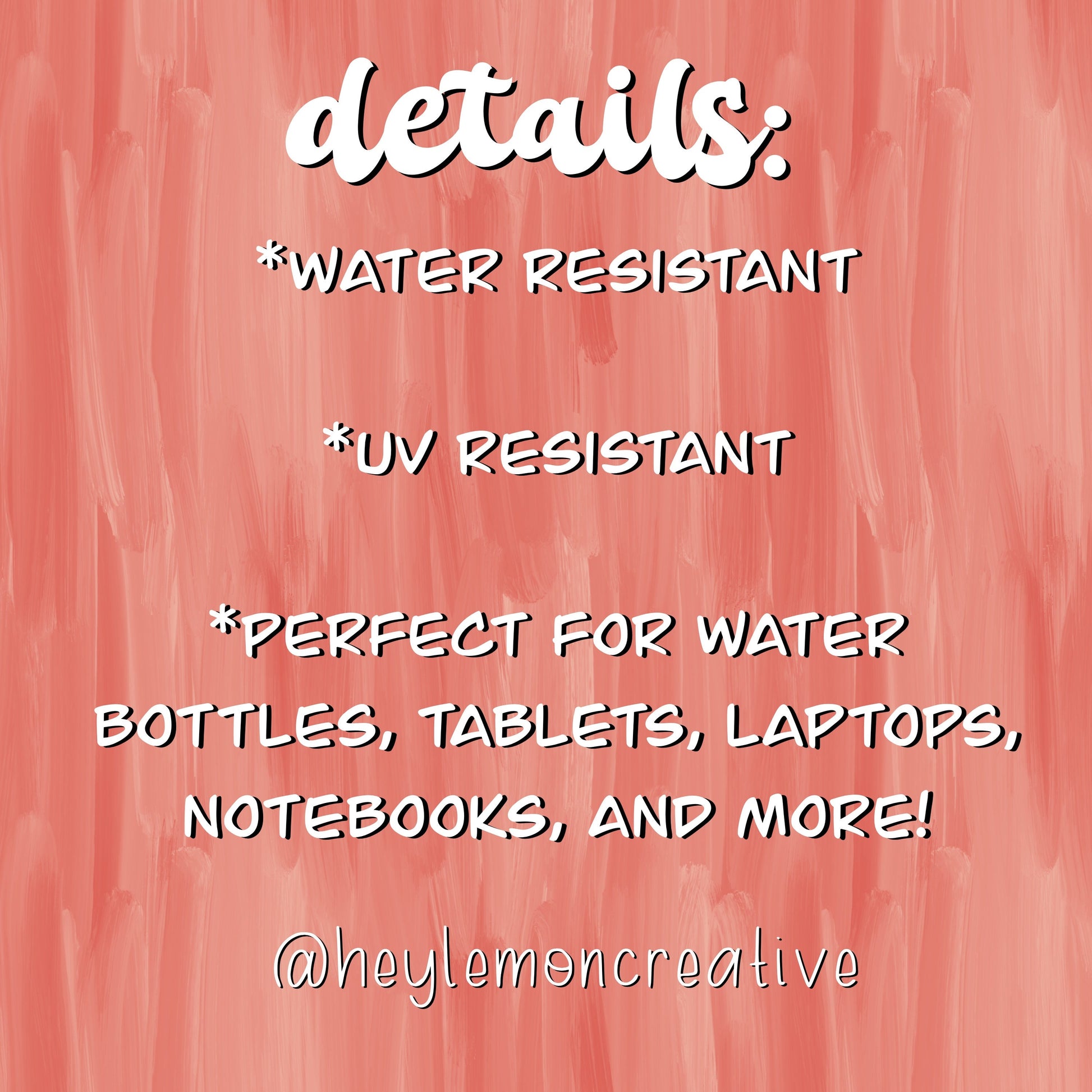 Reading Juice Matte Water Resistant Sticker