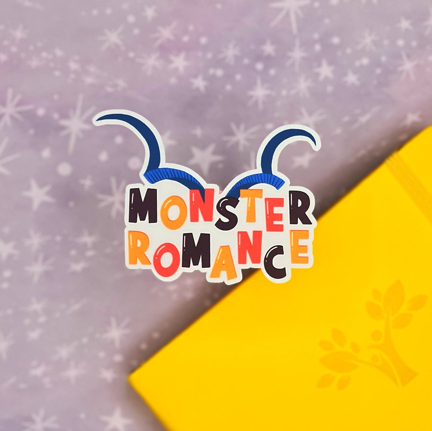 Monster Romance Matte Water Resistant Sticker