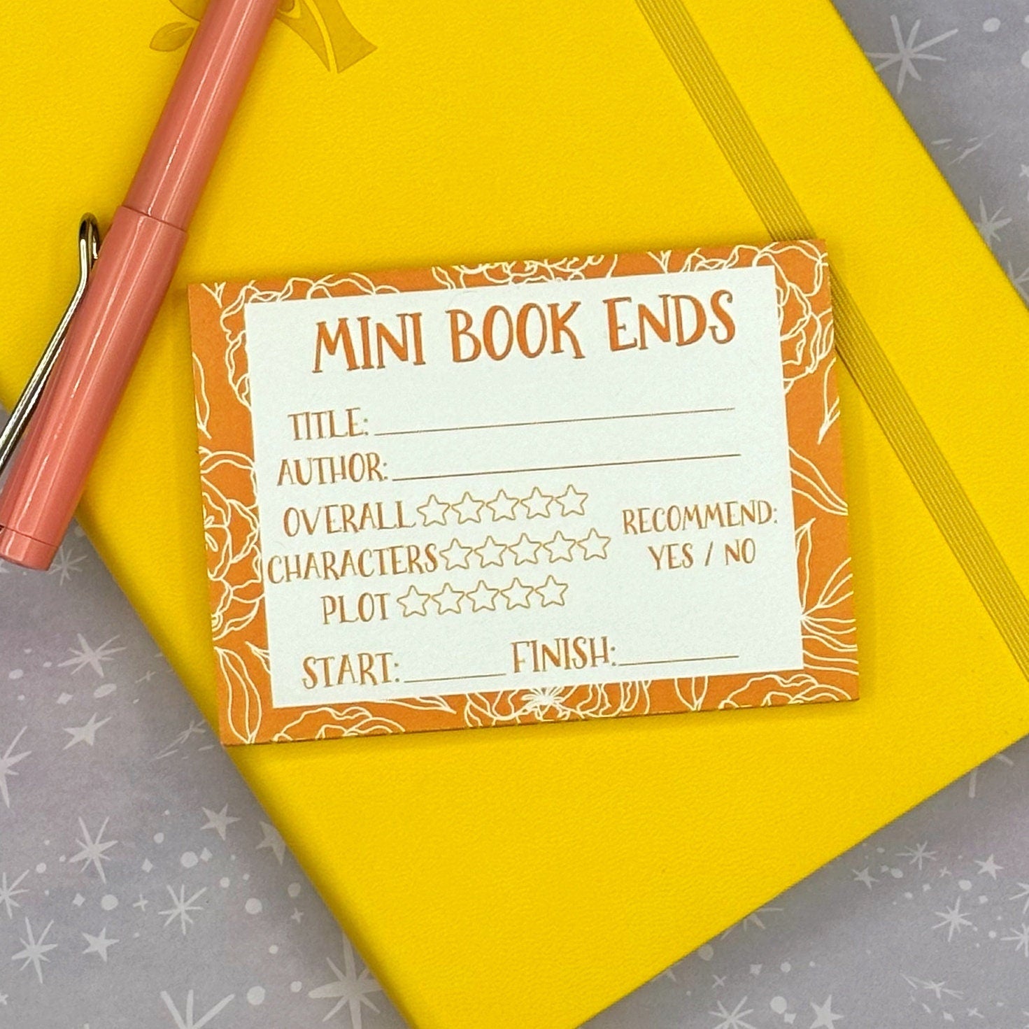Book Review Post-It® Notes Mustard Version