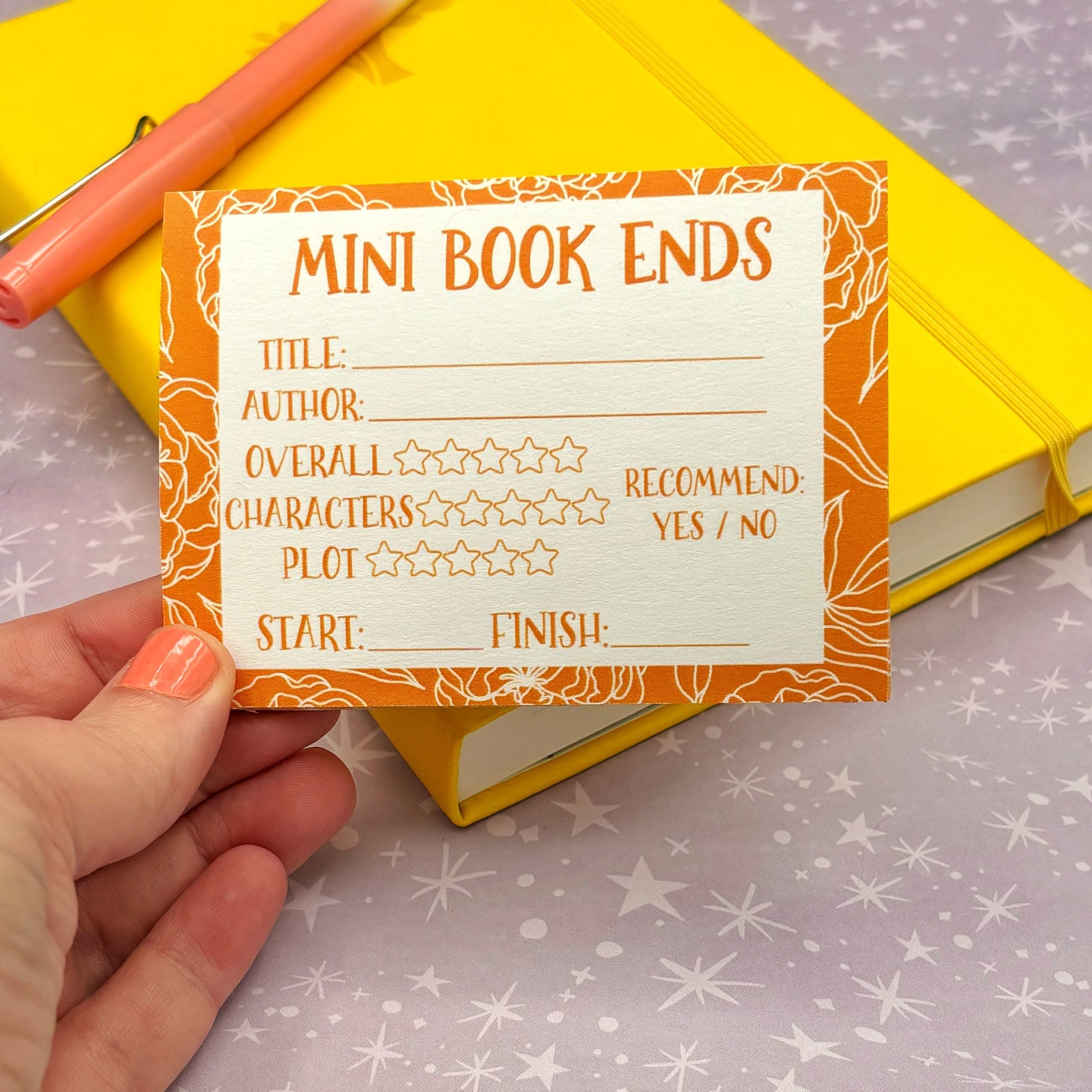 Book Review Post-It® Notes Mustard Version